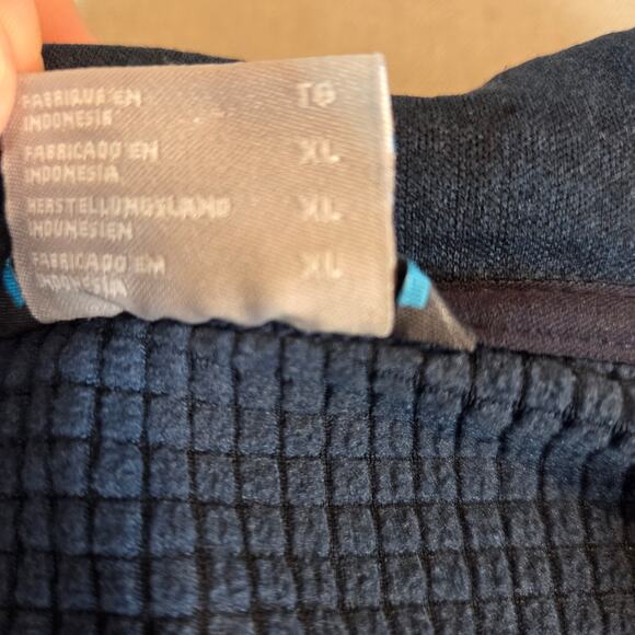 Columbia Notre Dame Irish Omni-Wick 1/4 Zip Pullover Blue XL - Picture 4 of 15